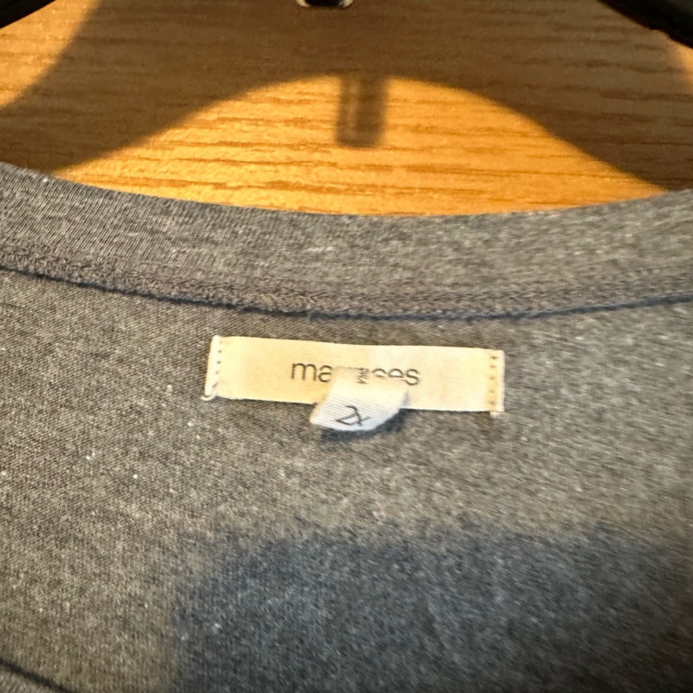 Maurices Gray Love Graphic Tee - Picture 3 of 4